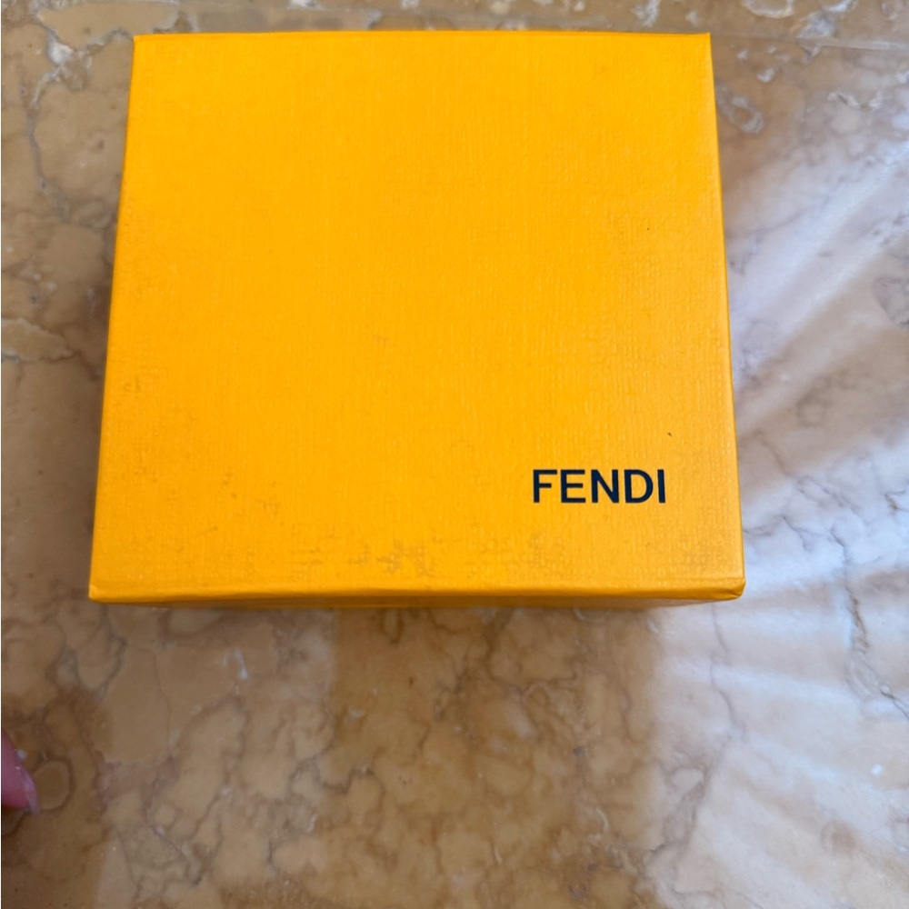 Fendi Yellow Python Snakeskin Double-Wrap Bracele… - image 2